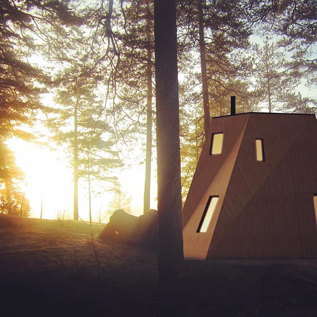 house concept nexus sauna paolo caravello studio void Honkatalot