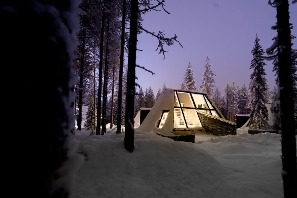 Glass Resort by VOID Architecture Rovaniemi, Finland